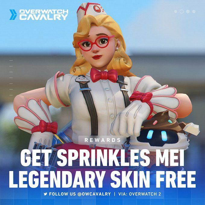 How To Get Overwatch 2 Sprinkles Mei Skin For Free