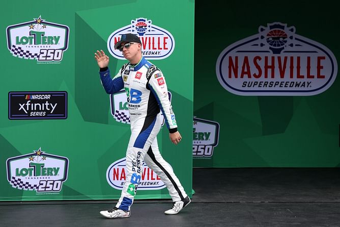 John Hunter Nemechek reflects on Cole Custer winning the NASCAR Xfinity race at Chicago
