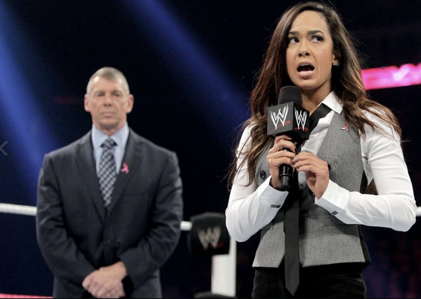 AJ Lee left WWE in 2015