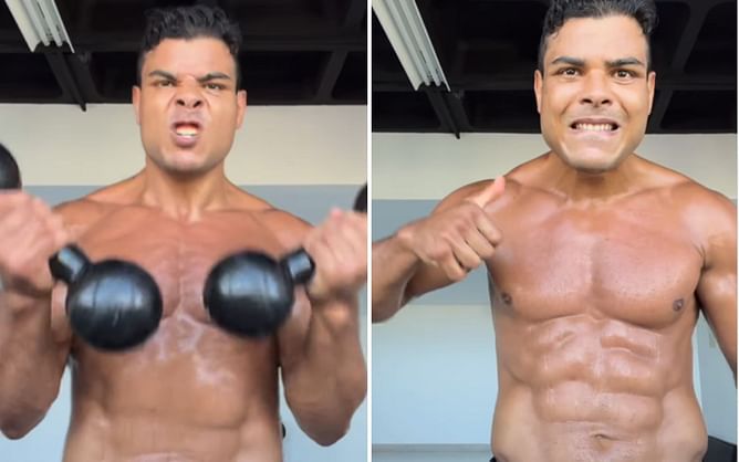 "CHEN CHEN HAS NOTHING ON CHAD COSTA" - Paulo Costa's insane 'gourmet Chen Chen' workout has fans riled up
