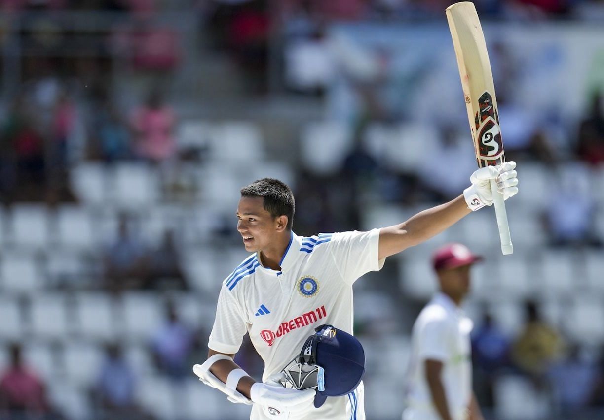Yashasvi Jaiswal scored a century on his Test debut. [P/C: Twitter]