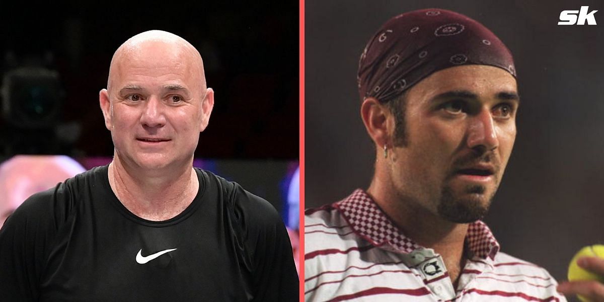 Andre Agassi lost in the first round of the US Open in 1991
