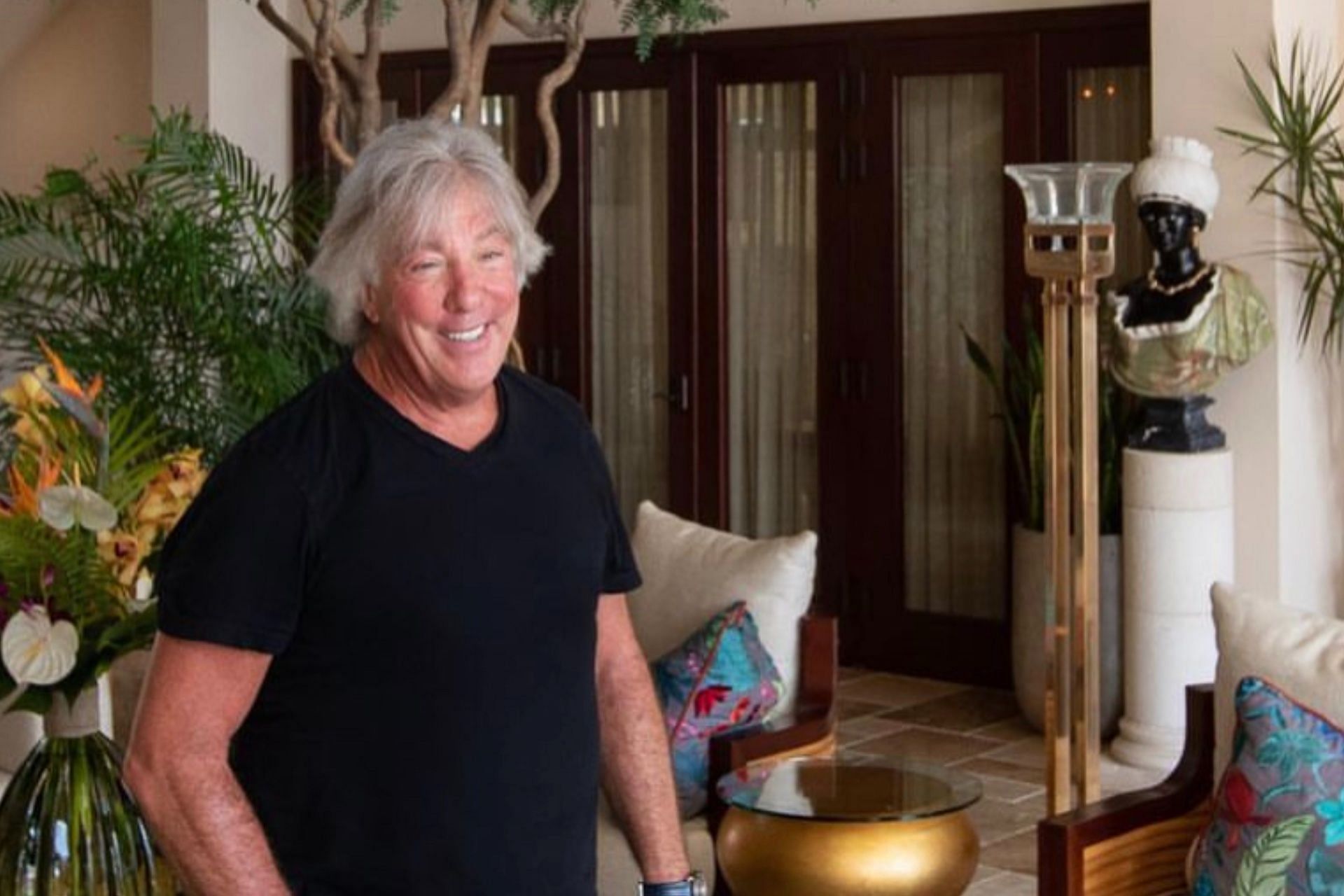 Geoffrey Fieger suffered a stroke. (Photo via Instagram/qhotelanguilla)