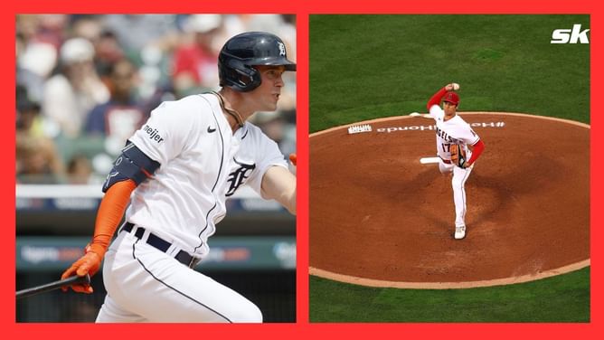 Fact Check: Was Shohei Ohtani hurt in collision with Kerry Carpenter? Angels star rubs arm gingerly after tangle