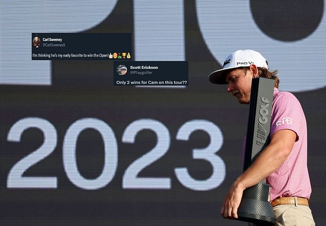 "Early favorite to win the Open!" - Fans react to Cameron Smith winning LIV Golf London