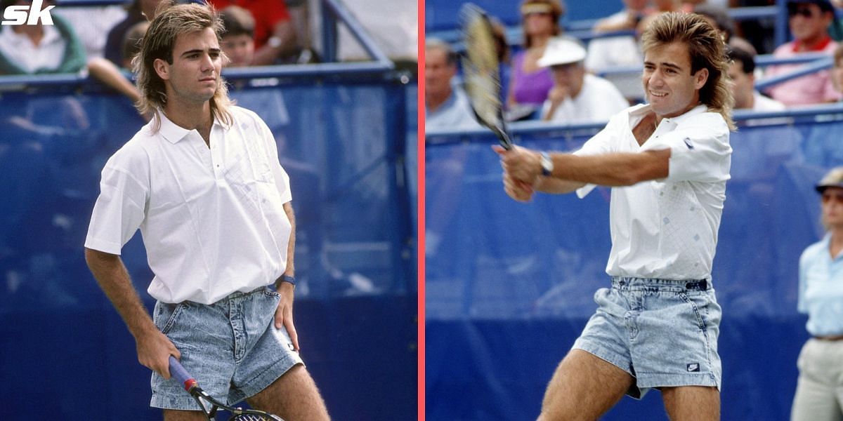 When Andre Agassi played the 1988 US Open in jorts