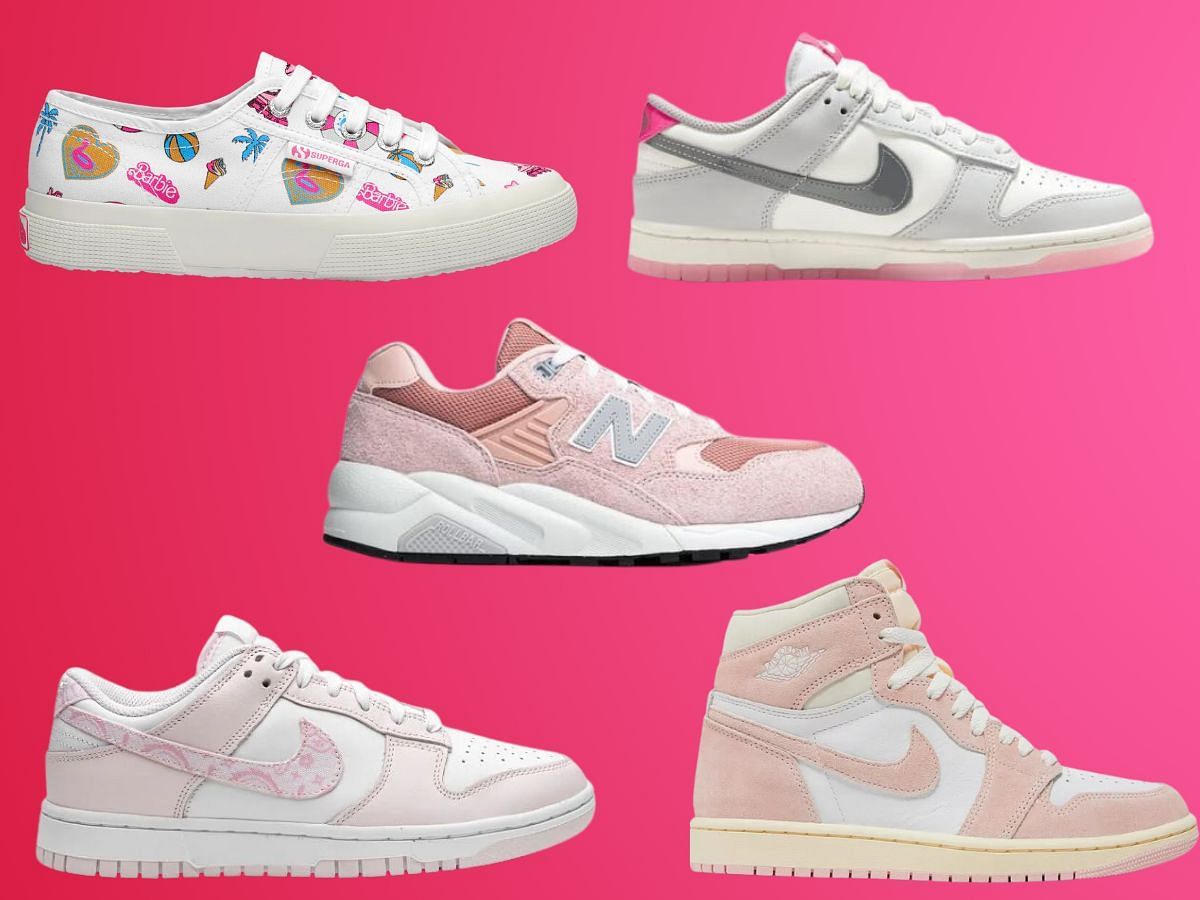 5 best sneakers to channel Barbiecore trend in 2023