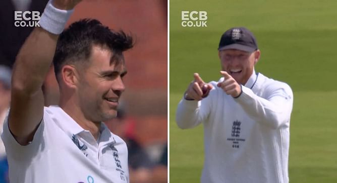[Watch] James Anderson provides first-ball wicket on Day 2 of 4th Ashes Test