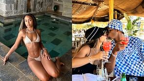 "Abs of steel" - Deshaun Watson's girlfriend Jilly Anais leaves fans fawning over her ripped physique