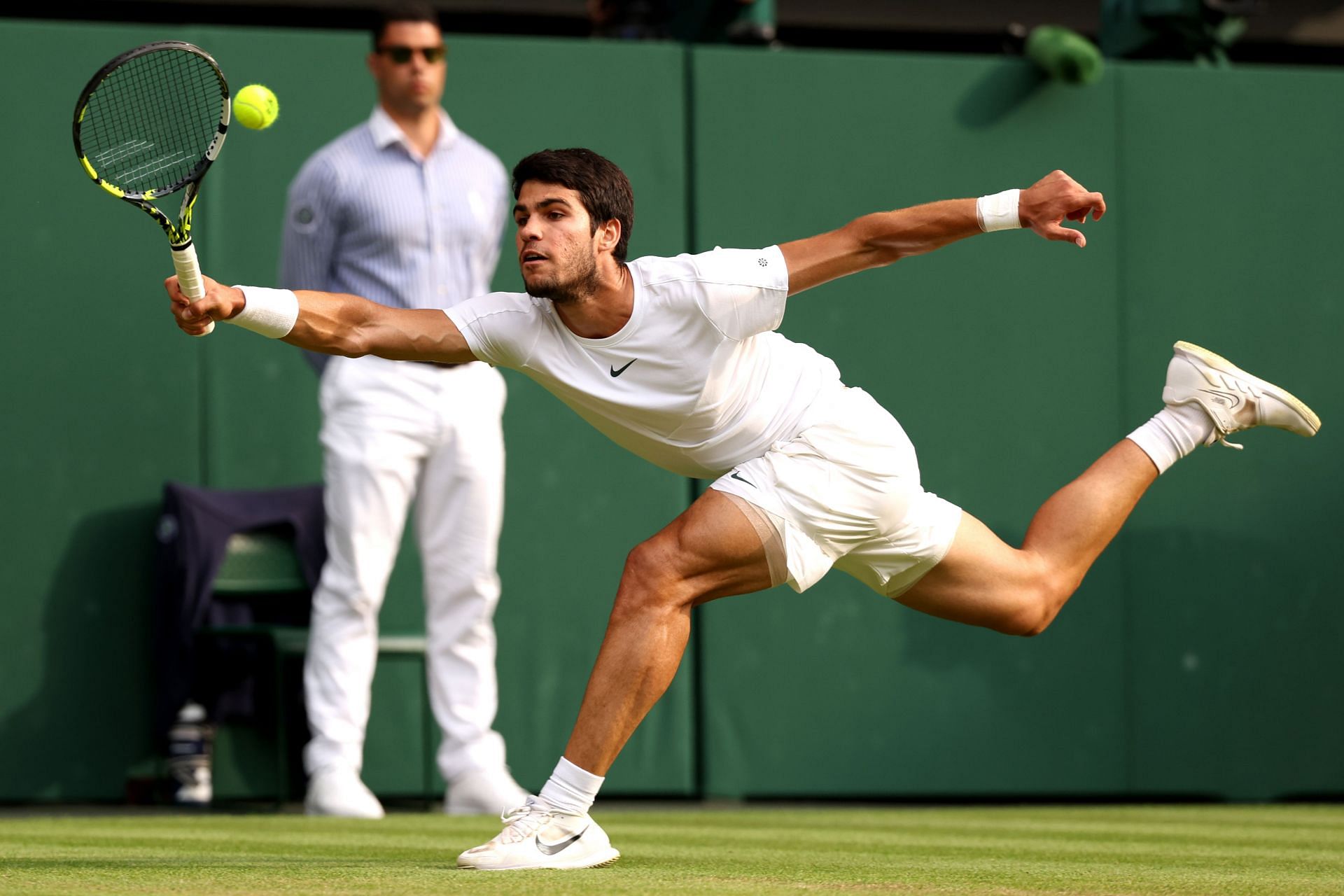 Carlos Alcaraz at the 2023 Wimbledon Championships