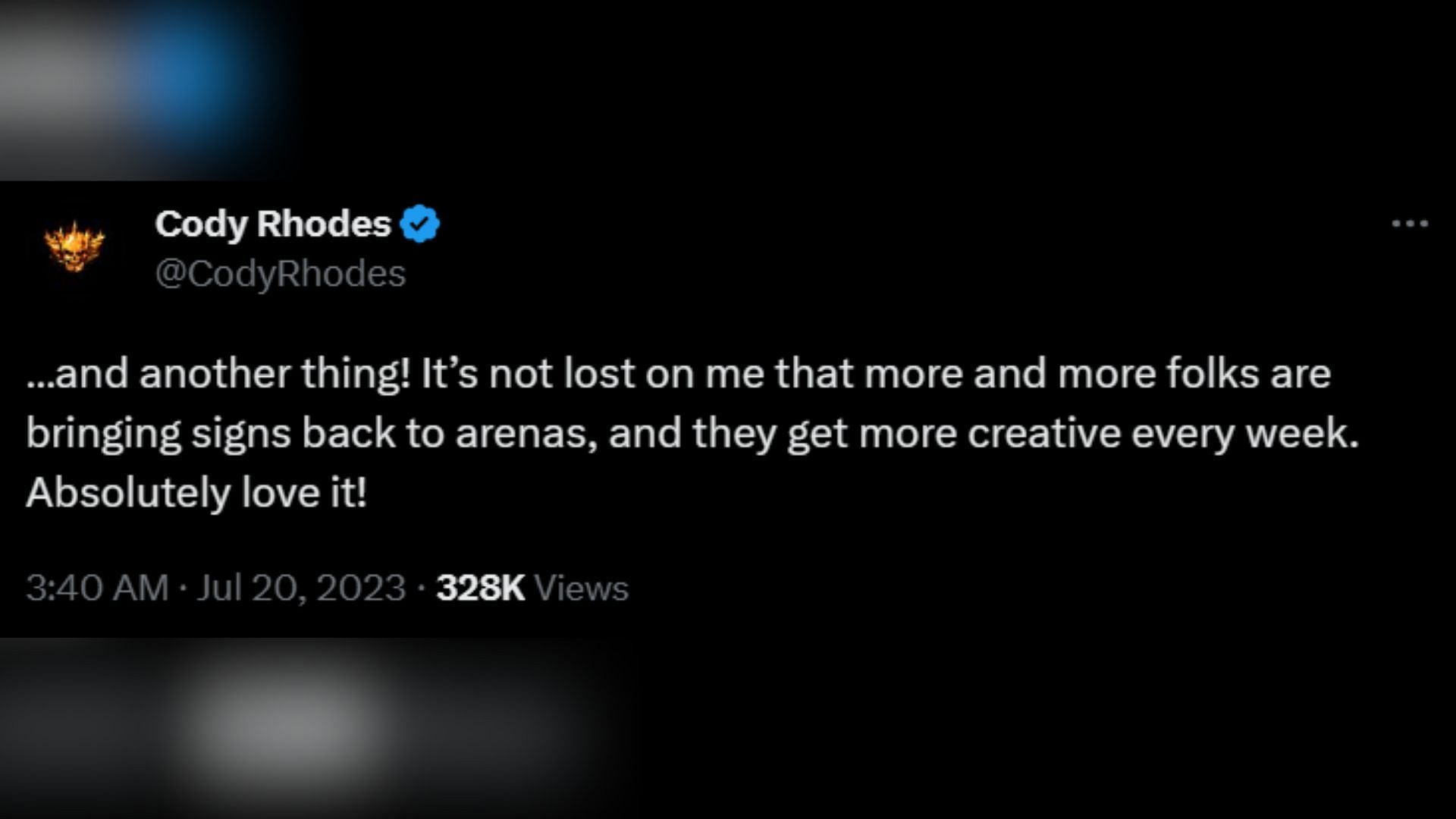 Cody Rhodes on Twitter