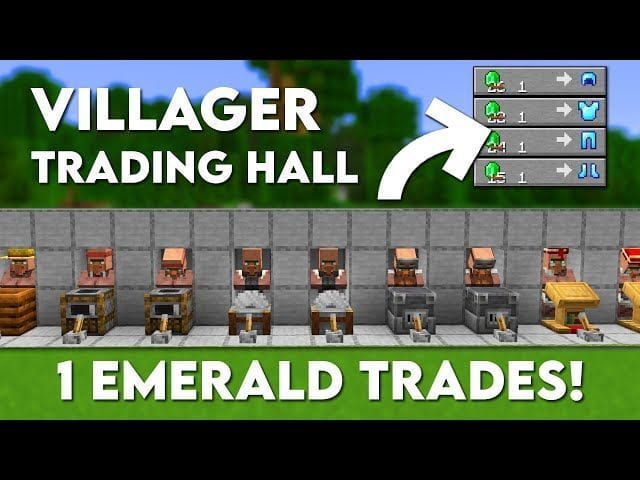 7 best Minecraft villager trades for emeralds (2023)