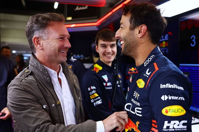 "He looked pretty broken": Christian Horner recalls meeting Daniel Ricciardo in Mexico last season