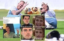 "Yeh kis tarah ke team hai"- Top 10 funny memes after England batters completely dominate Australia on day 2 of 4th Ashes Test