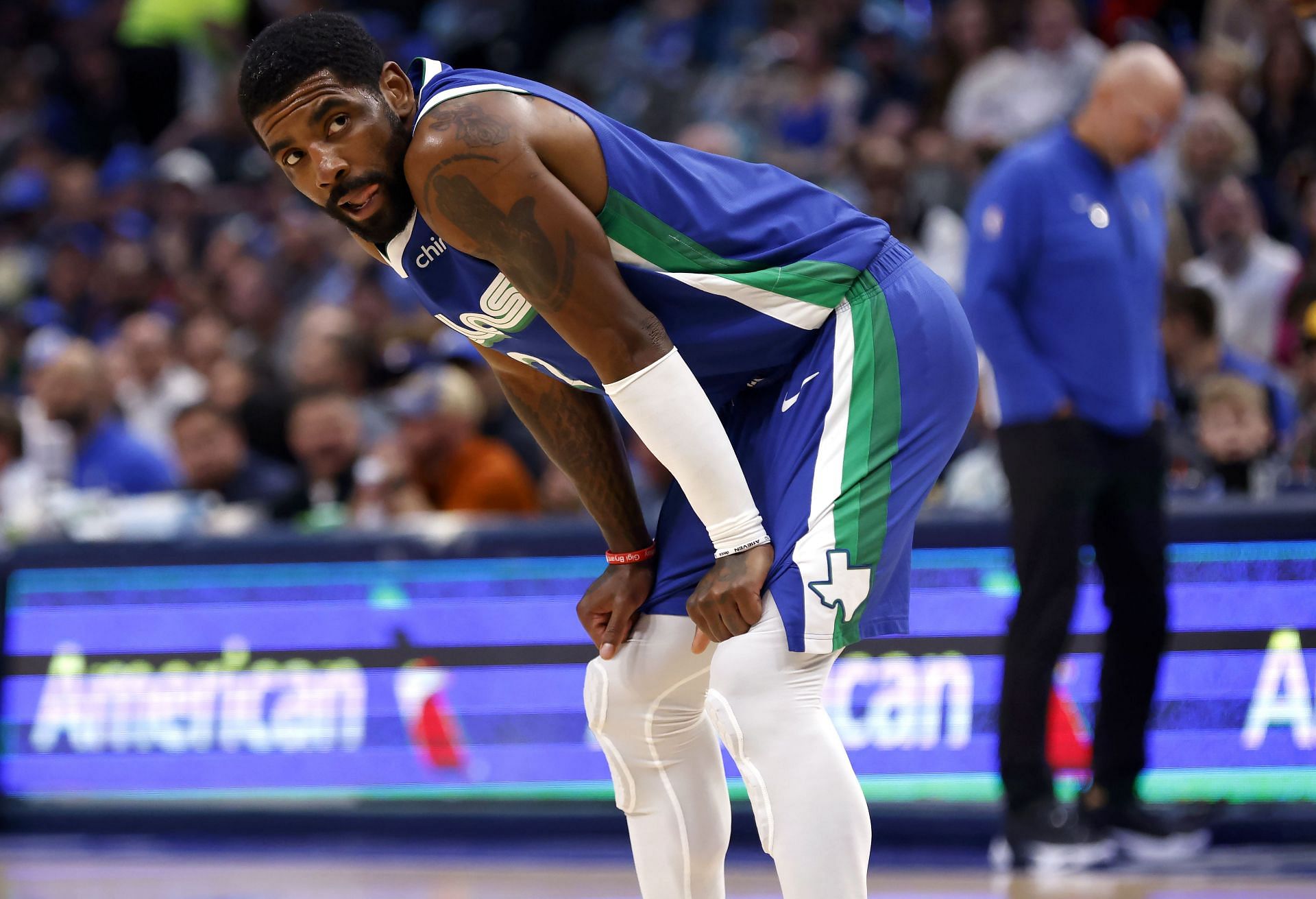 Dallas Mavericks guard Kyrie Irving