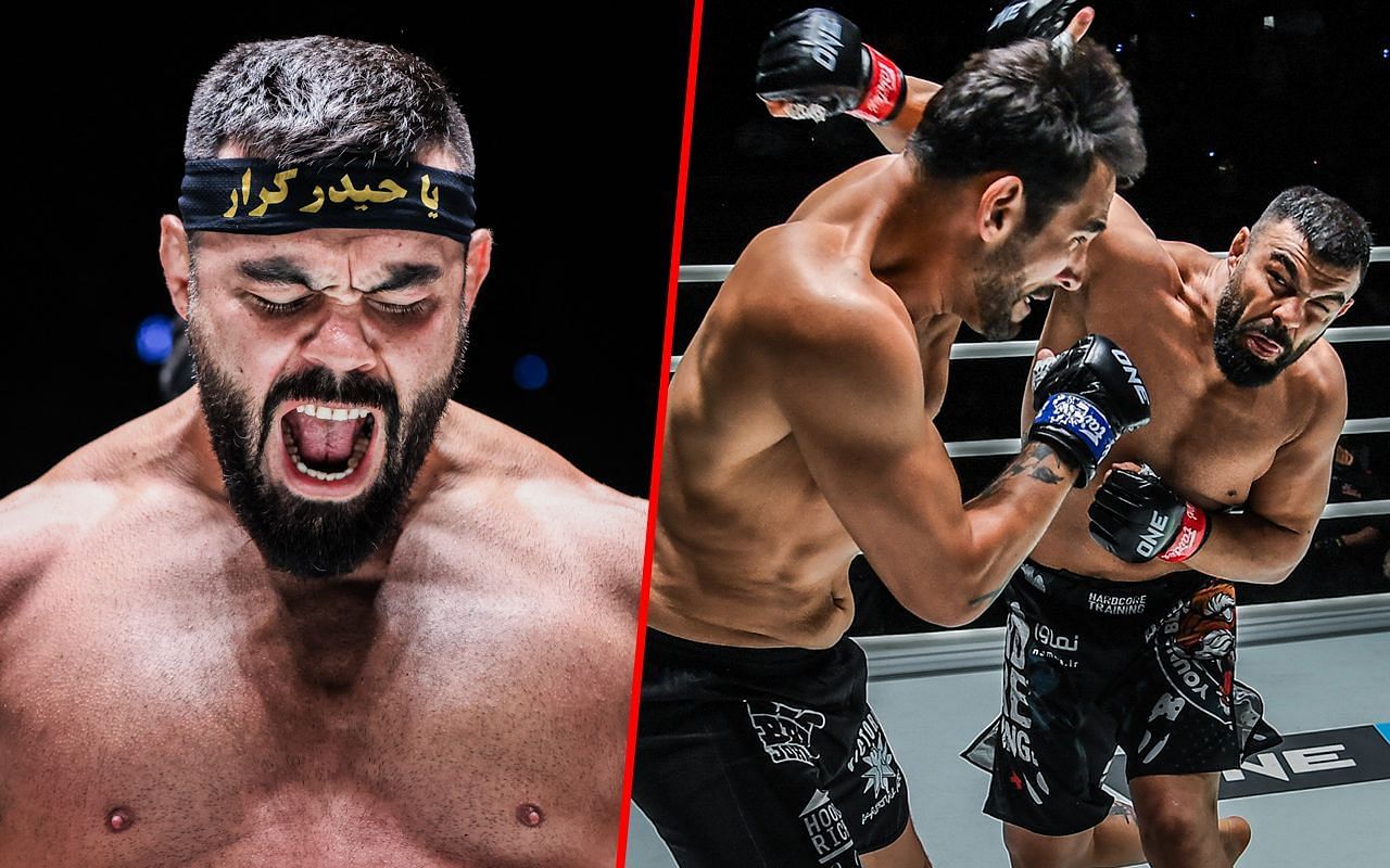 Amir Aliakbari studied Dustin Joynson carefully heading into their recently held showdown. -- Photo by ONE Championship