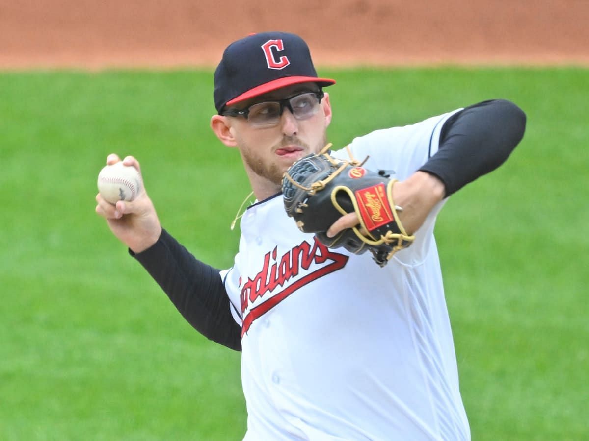 Cleveland Guardians pitcher Tanner Bibee