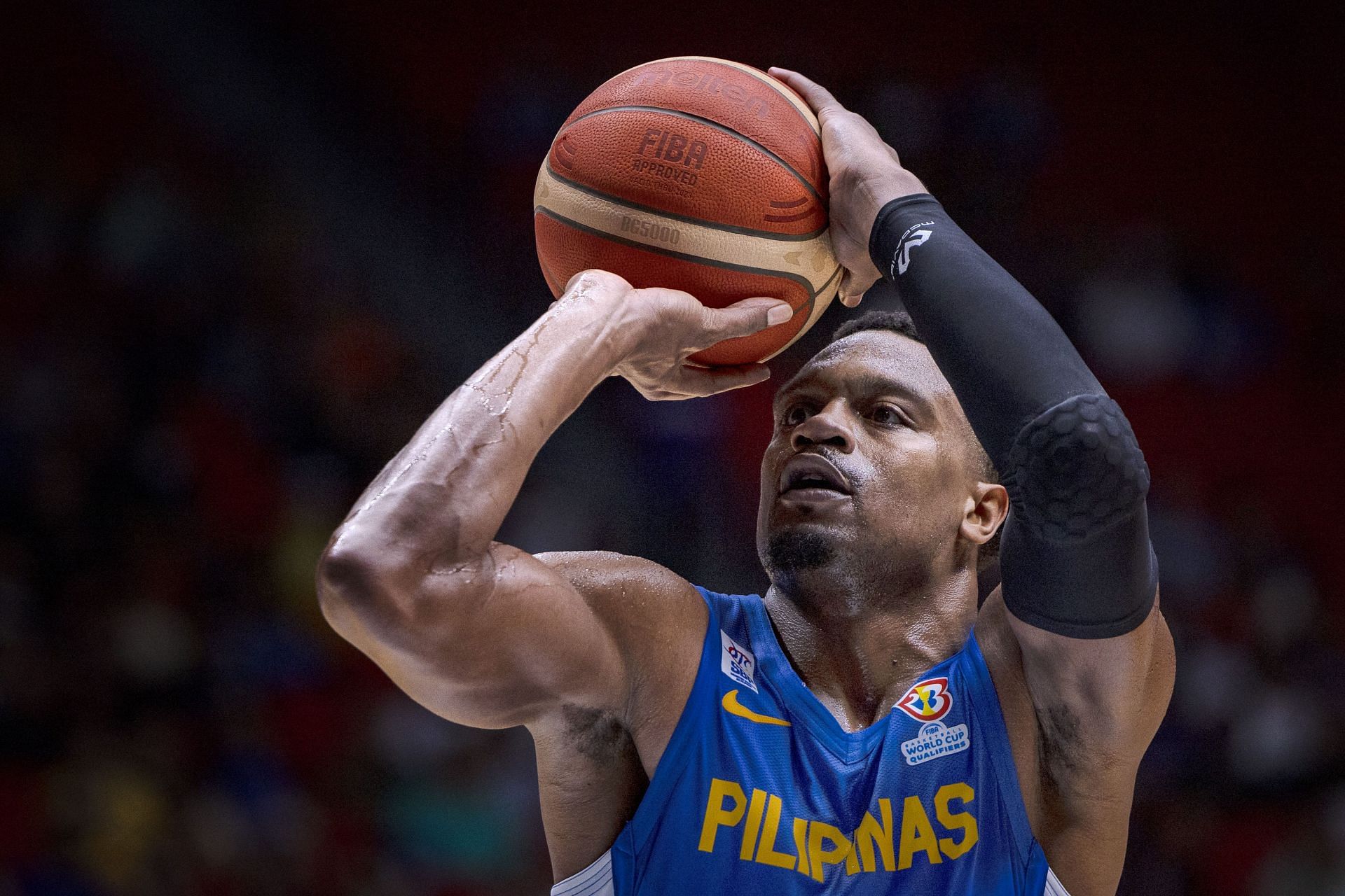 Justin Brownlee of the Philippines national team.