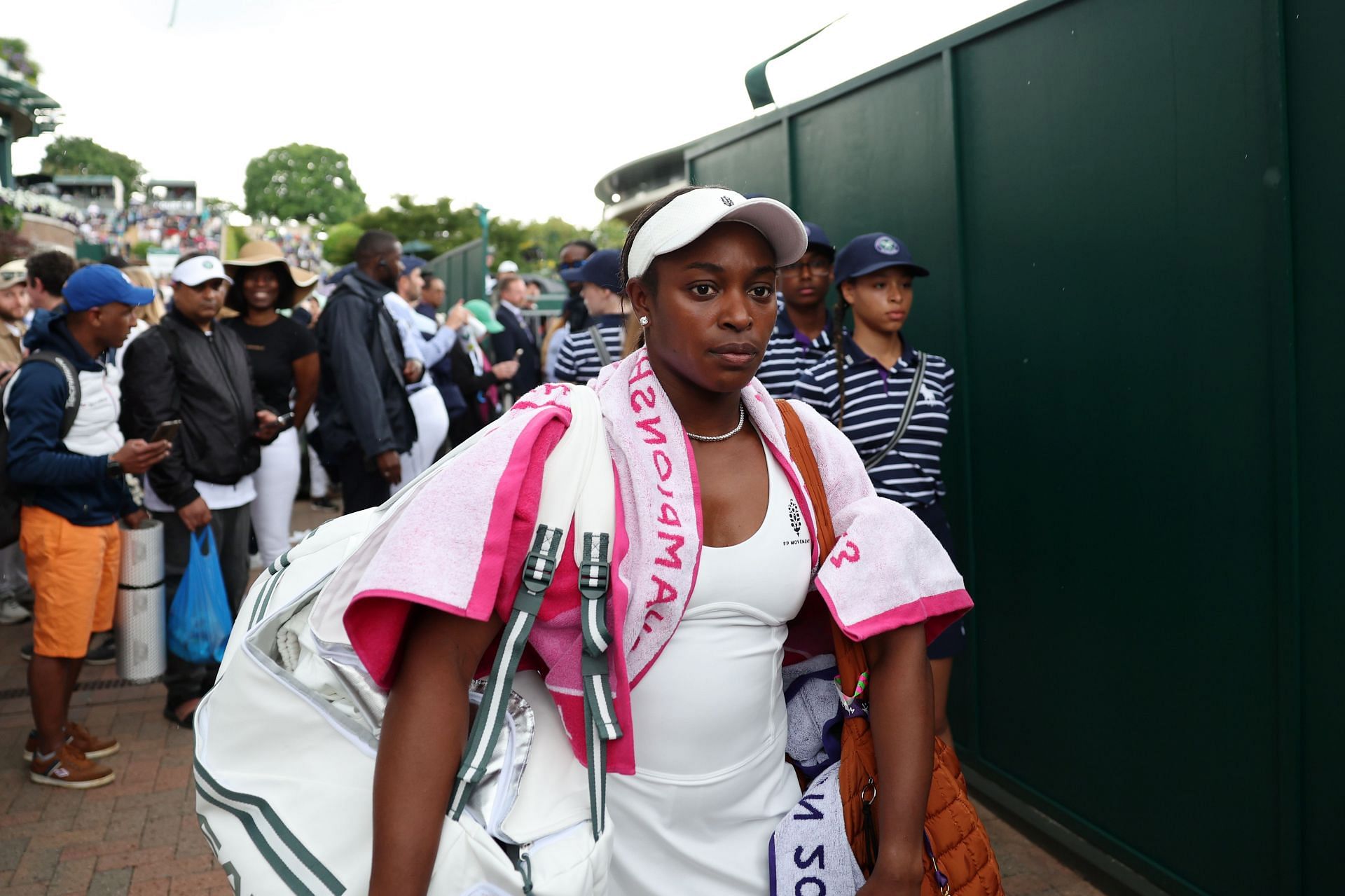 Sloane Stephens in Wimbledon 2023