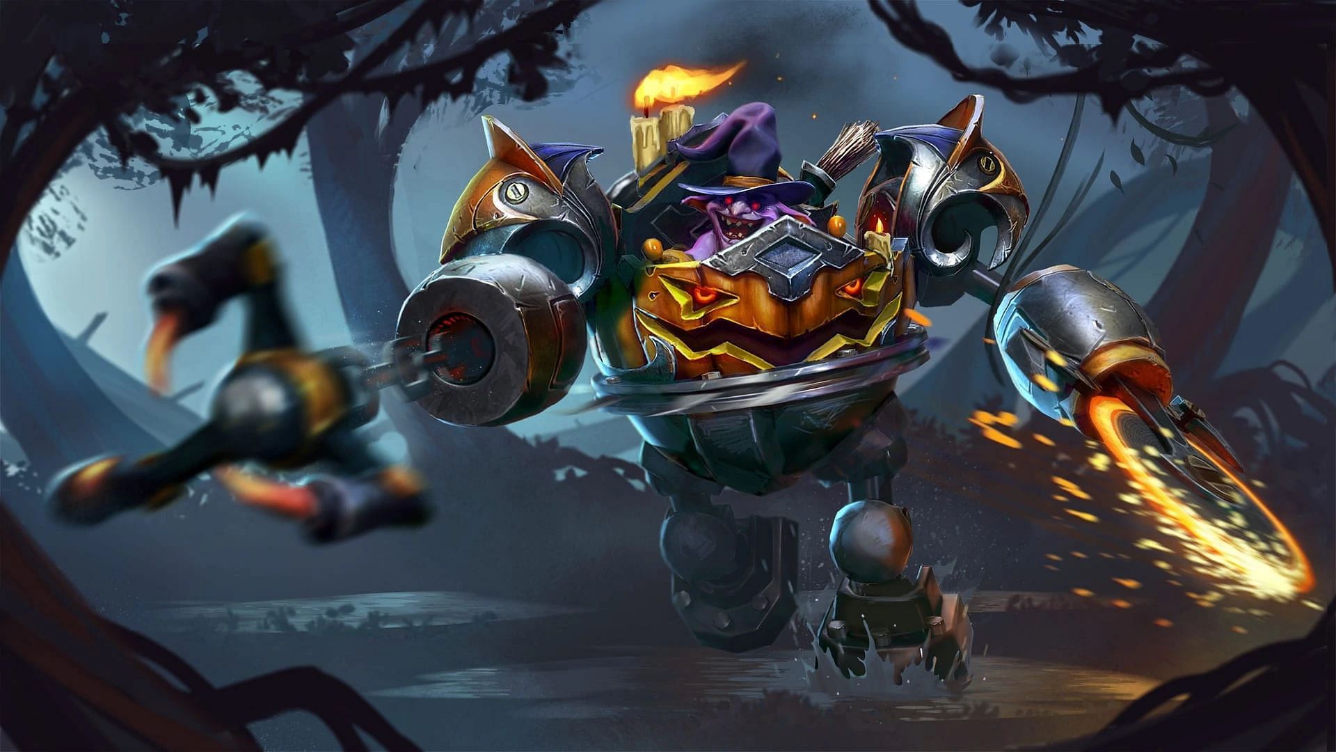 Timbersaw can deal a huge amount of damage in any Dota 2 team fight that lasts long (Image via Valve)