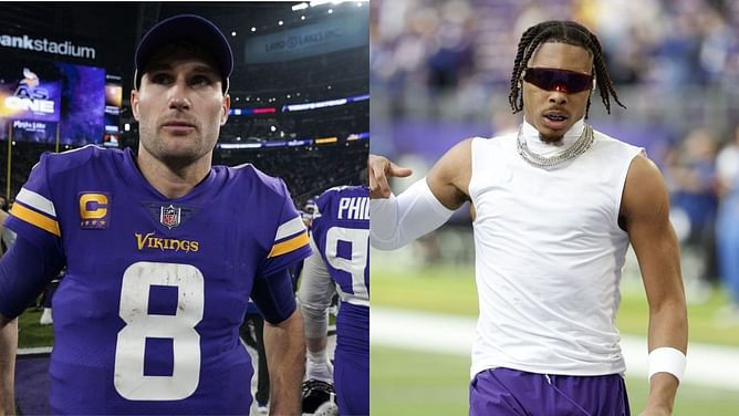 NFL analyst rips Justin Jefferson for leaving out Kirk Cousins from top 5 QBs list - "Contractually obligated"