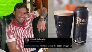 "Would ya tackle the bacon an eggs" - Conor McGregor's post on new plans for Black Forge Inn invites hilarious responses on Twitter