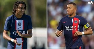 Kylian Mbappe seals 2-0 win for PSG over Le Havre as he plays alongside younger brother Ethan for the first time