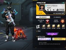 Botla Nahid On Fire’s Free Fire ID, stats, rank, guild, and more