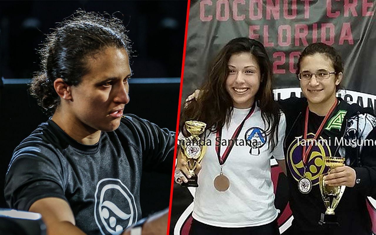 Tammi Musumeci (left) says Amanda Alequin is one of her closest friends in BJJ.