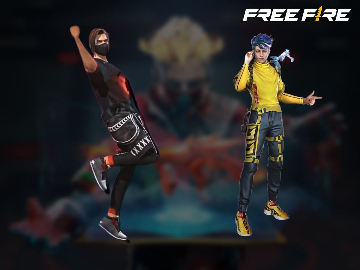 You must use the Free Fire redeem codes to get emotes and characters (Image via Sportskeeda)