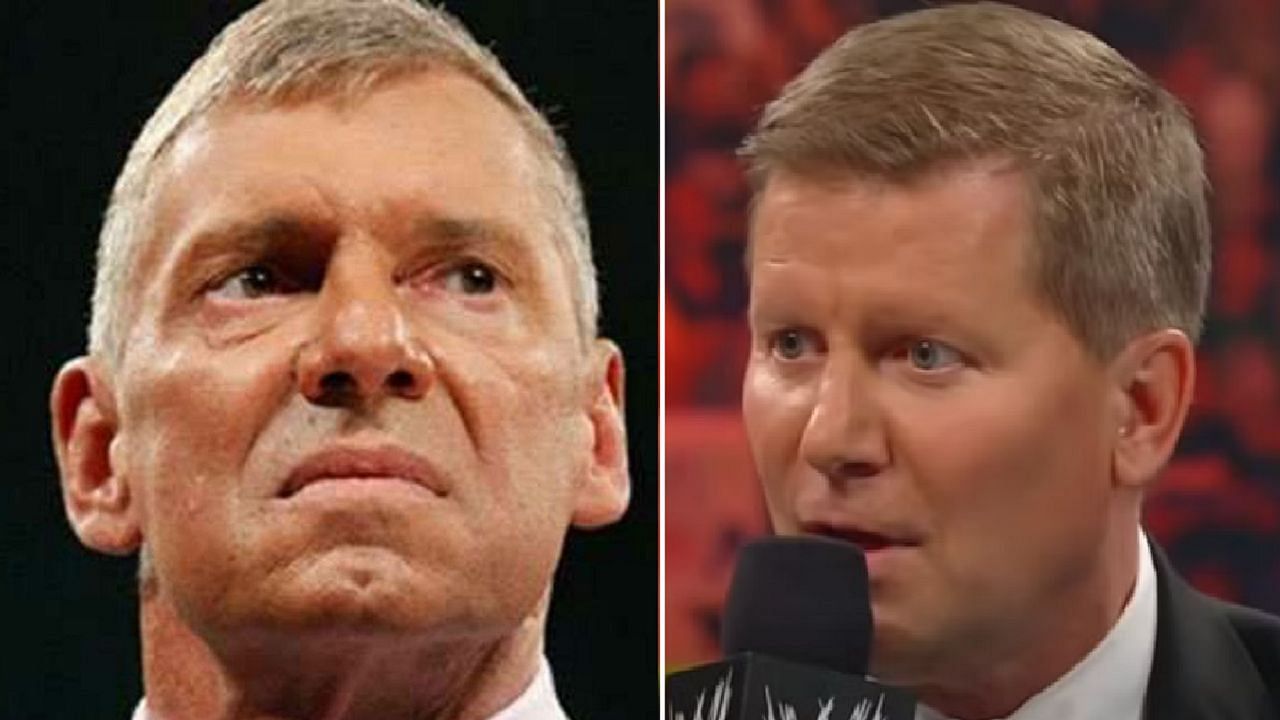 Vince McMahon (left); Johnny Ace (right)