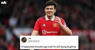 "Only person he's scared of is God" - Fans praise Manchester United new signing for ripping into Harry Maguire during 3-2 Dortmund loss