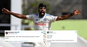 “India's most consistent wicket-taker” – Fans react as Mohammed Siraj takes a fifer in 2nd IND vs WI Test