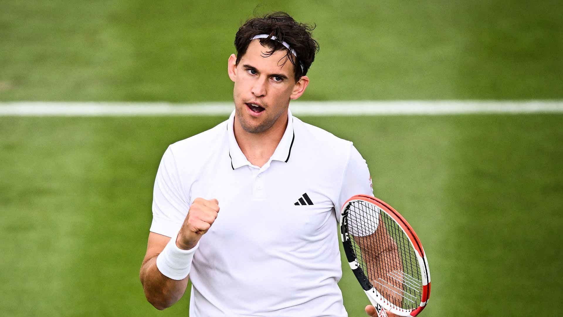 Thiem looked in good touch in his win over Muller