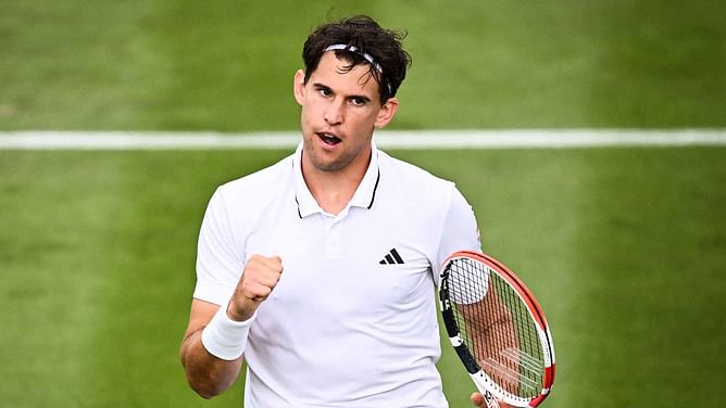 2 things that stood out in Dominic Thiem's 1R win over Alexandre Muller at Swiss Open