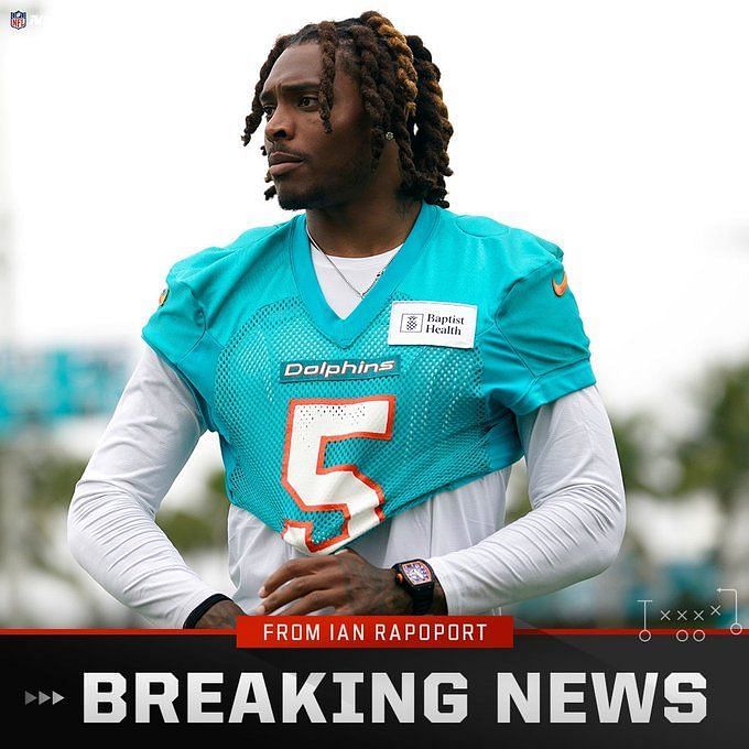 Jalen Ramsey injury update: Dolphins CB carted off field at