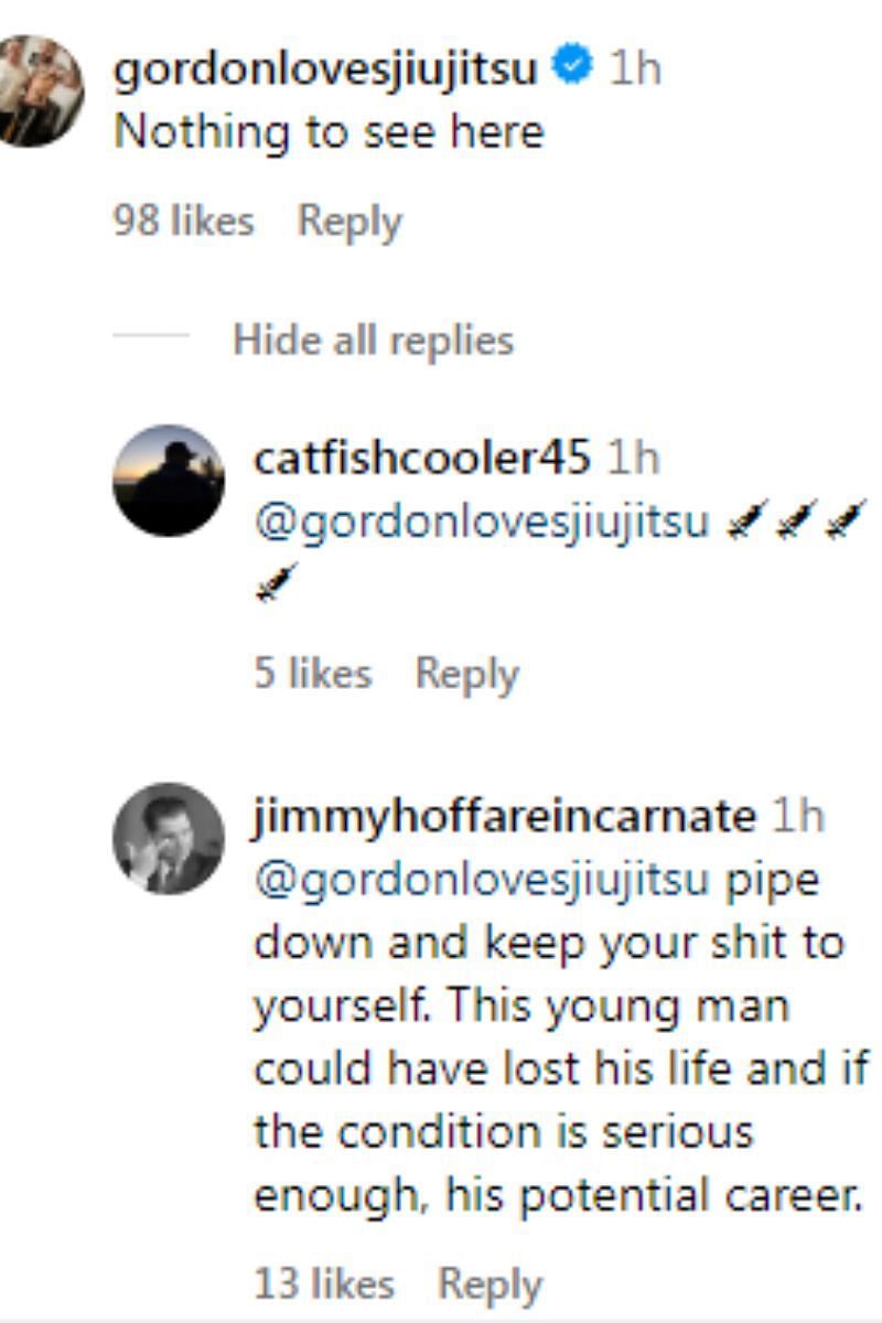 Instagram comments on Bronny James&#039; cardiac incident