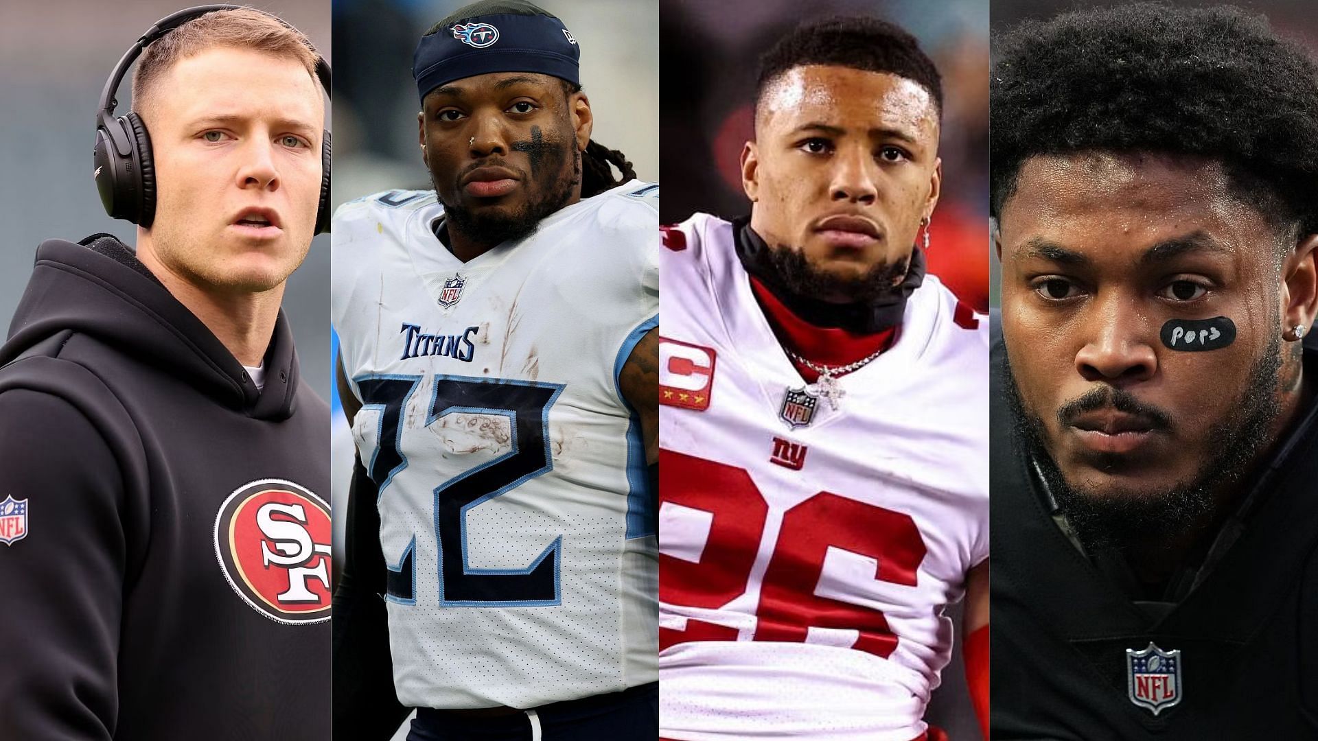 Christian McCaffrey, Derrick Henry fume in frustration as Saquon Barkley, Josh Jacobs fail to get contract extensions
