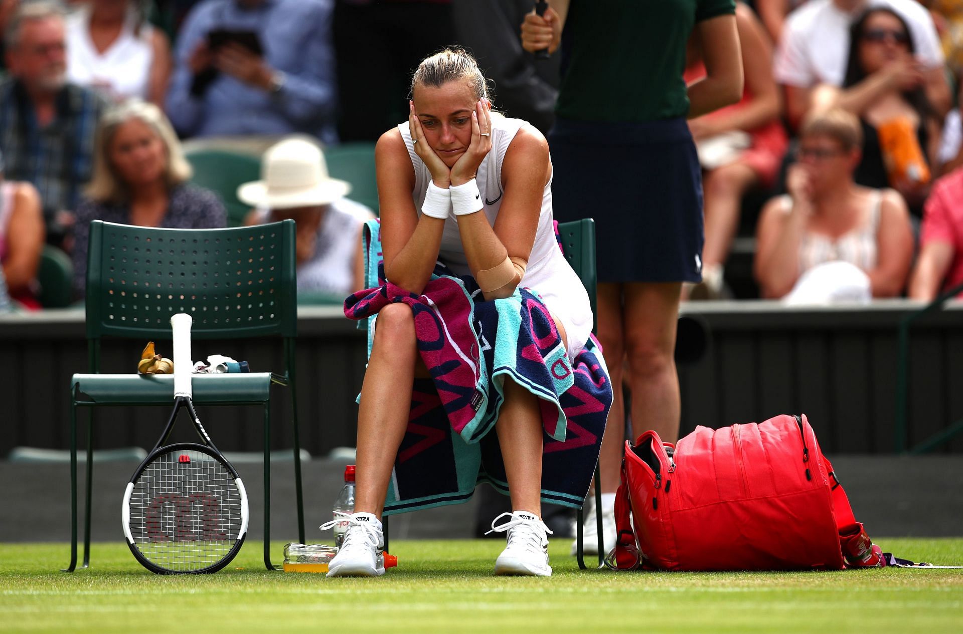 Petra Kvitova has not made the second week at Wimbledon since 2019.