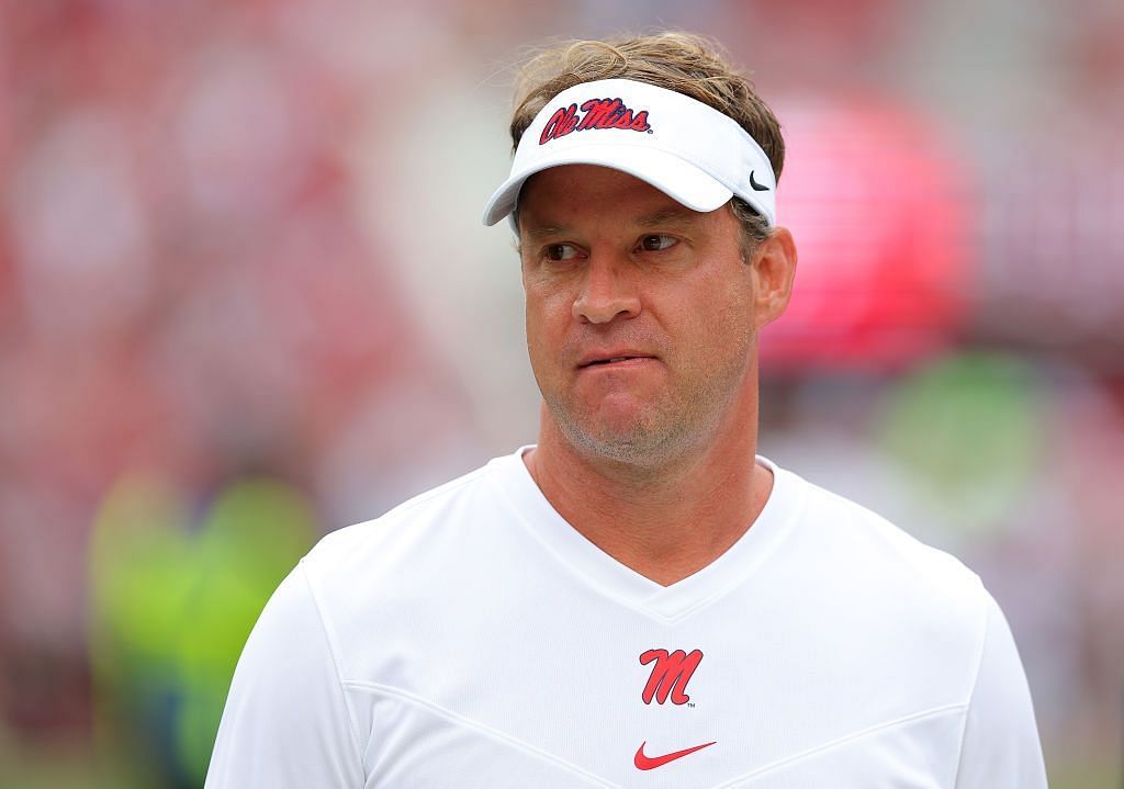 Ole Miss football head coach, Lane Kiffin