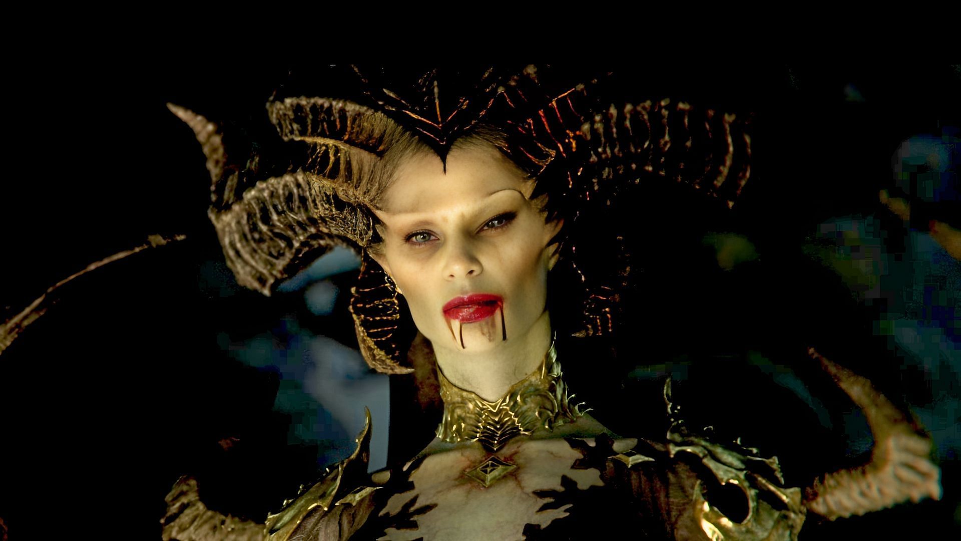 Death stare from the daughter of hatred (Image via Blizzard Entertainment)