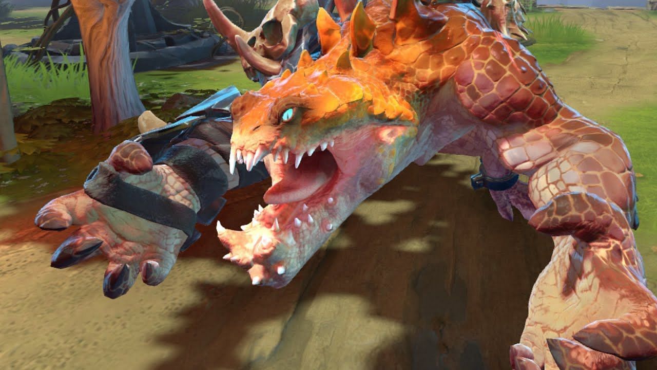 Primal Beast is one of the beefiest Dota 2 heroes (Image via Valve)