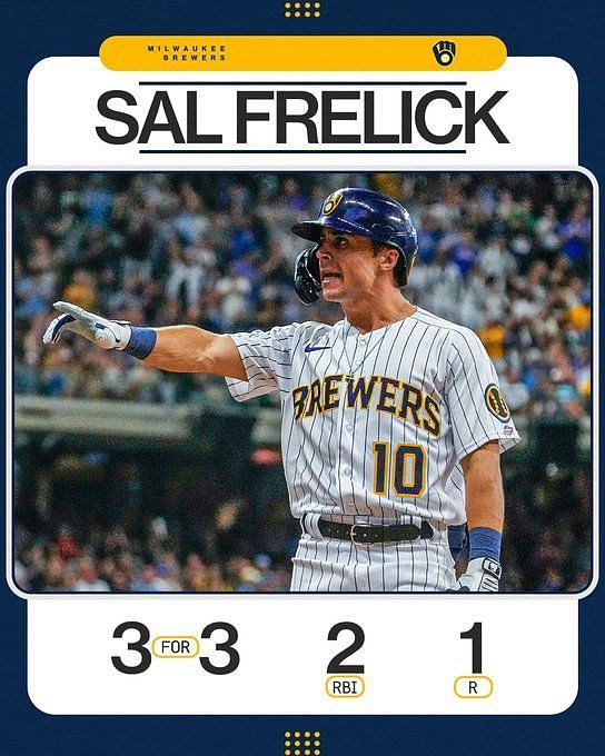 Brewers' Sal Frelick had a Cactus League debut to remember vs. Giants