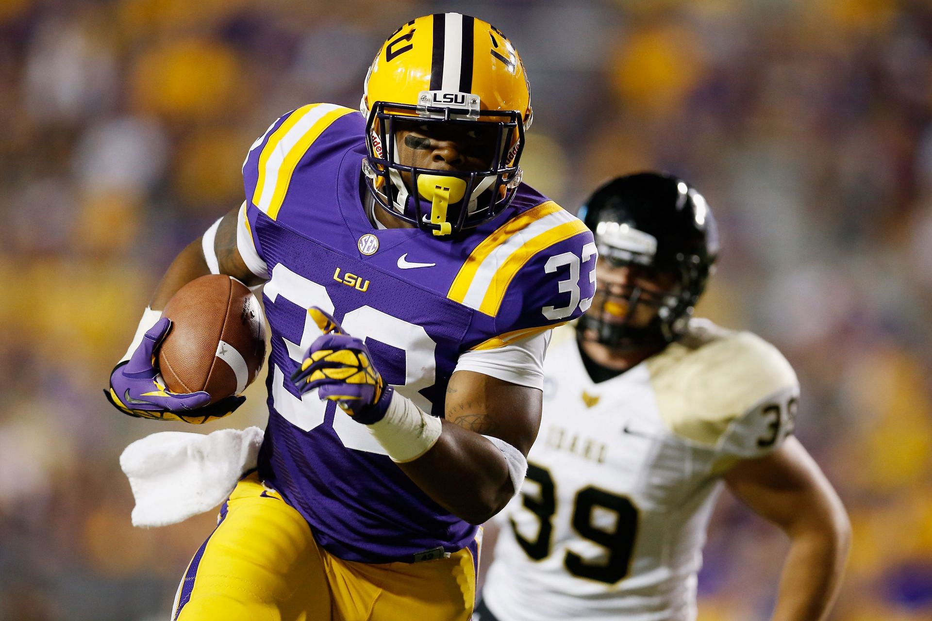 Jeremy Hill played just two seasons with LSU