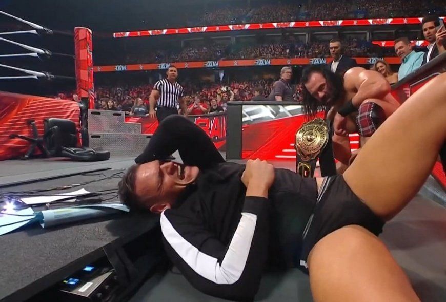 WWE Raw में ड्रू मैकइंटायर को मिली बड़ी जीत 