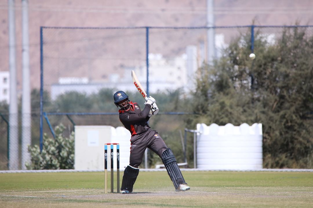Vriitya Aravind in action (Image Courtesy: ICC Cricket)