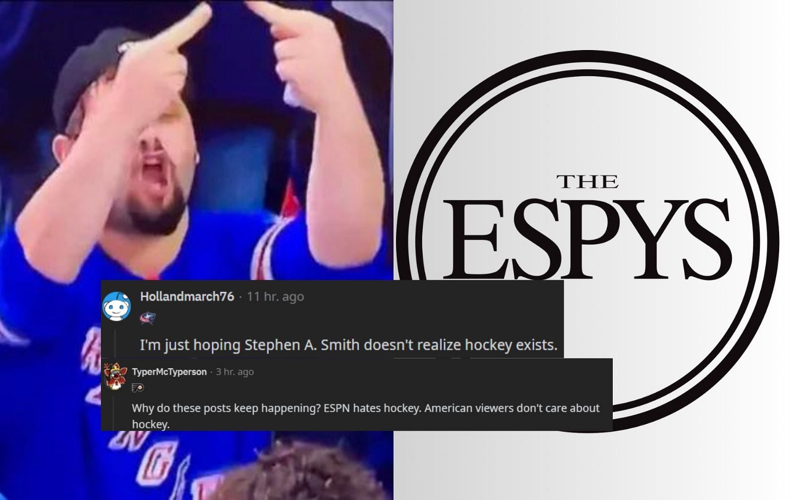NHL fans left disappointed by yet another year of ESPYS snub 