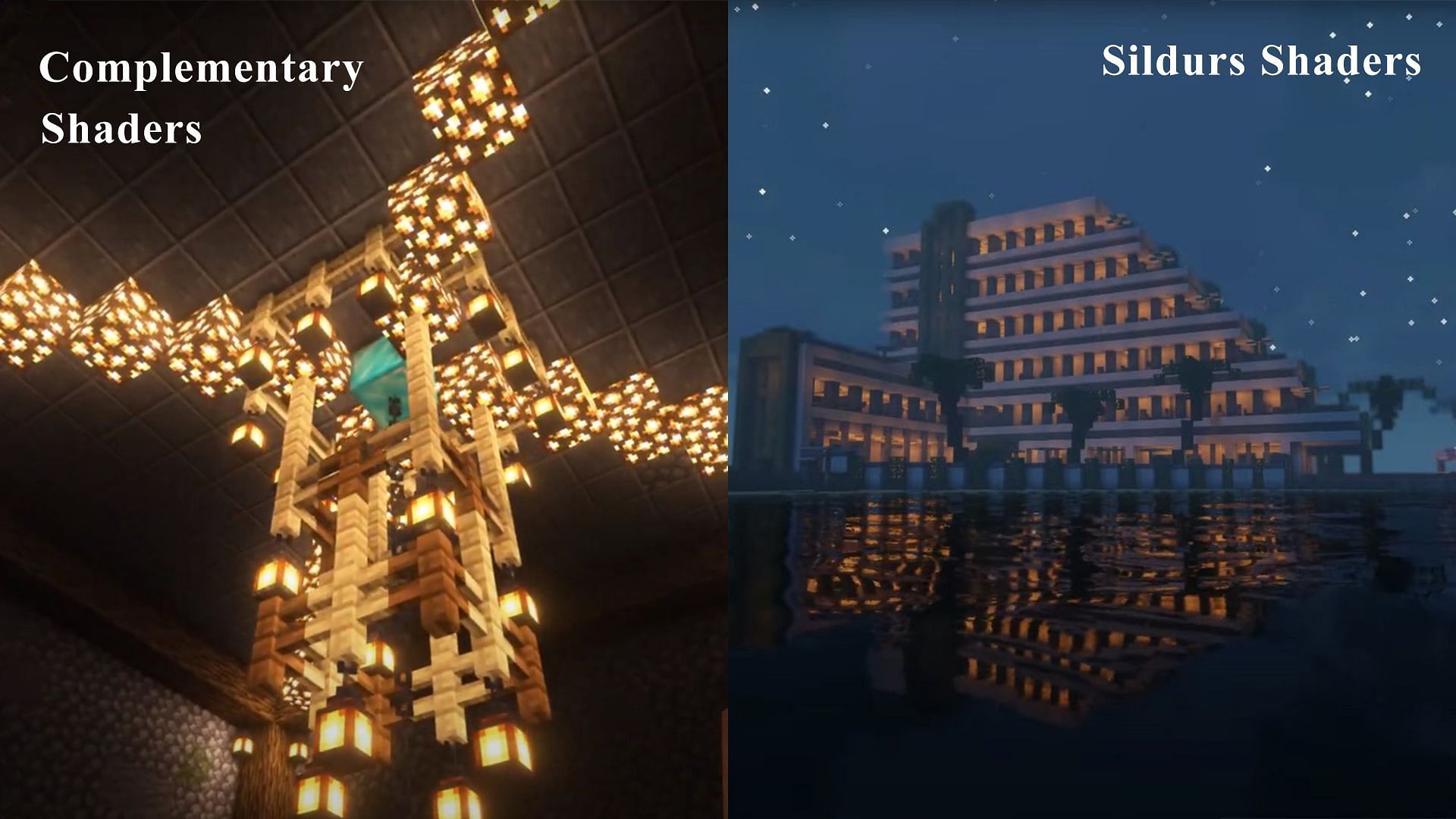 Complementary Shaders vs Sildurs Shaders