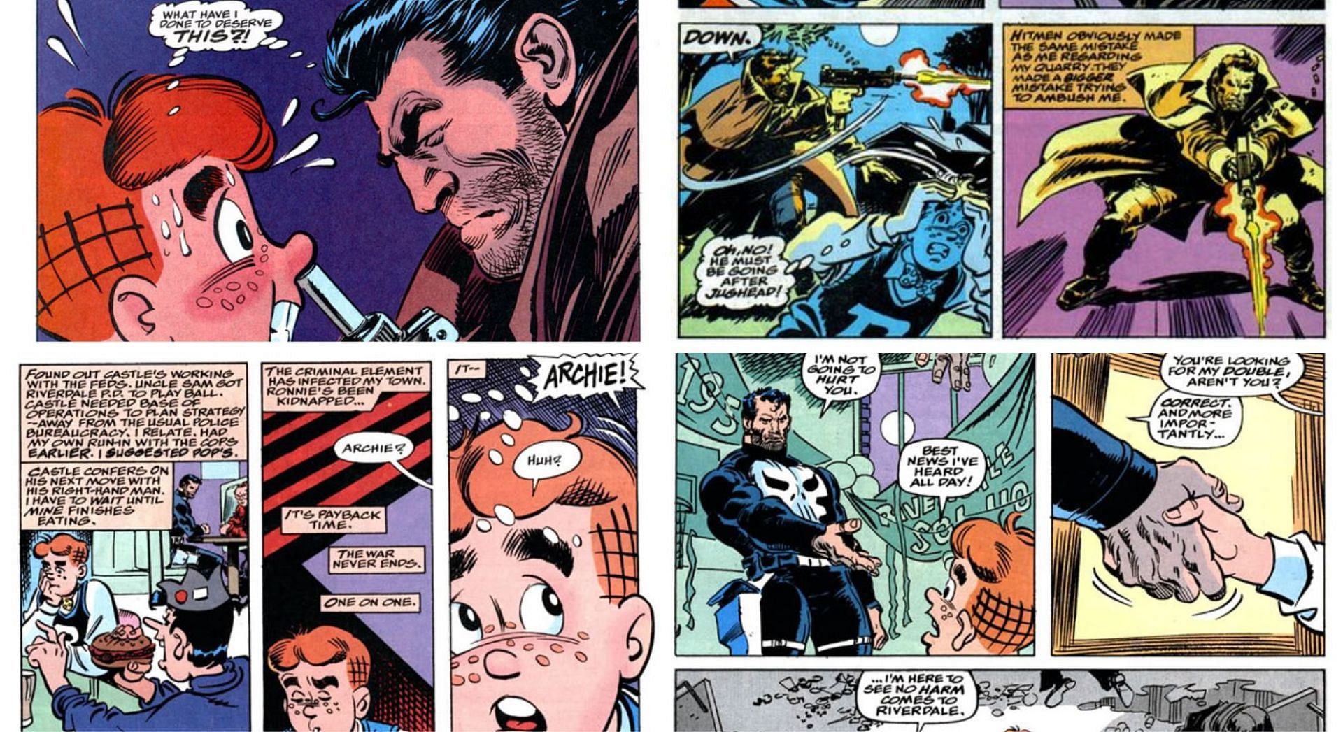 Archie meets The Punisher (Image via Sportskeeda)