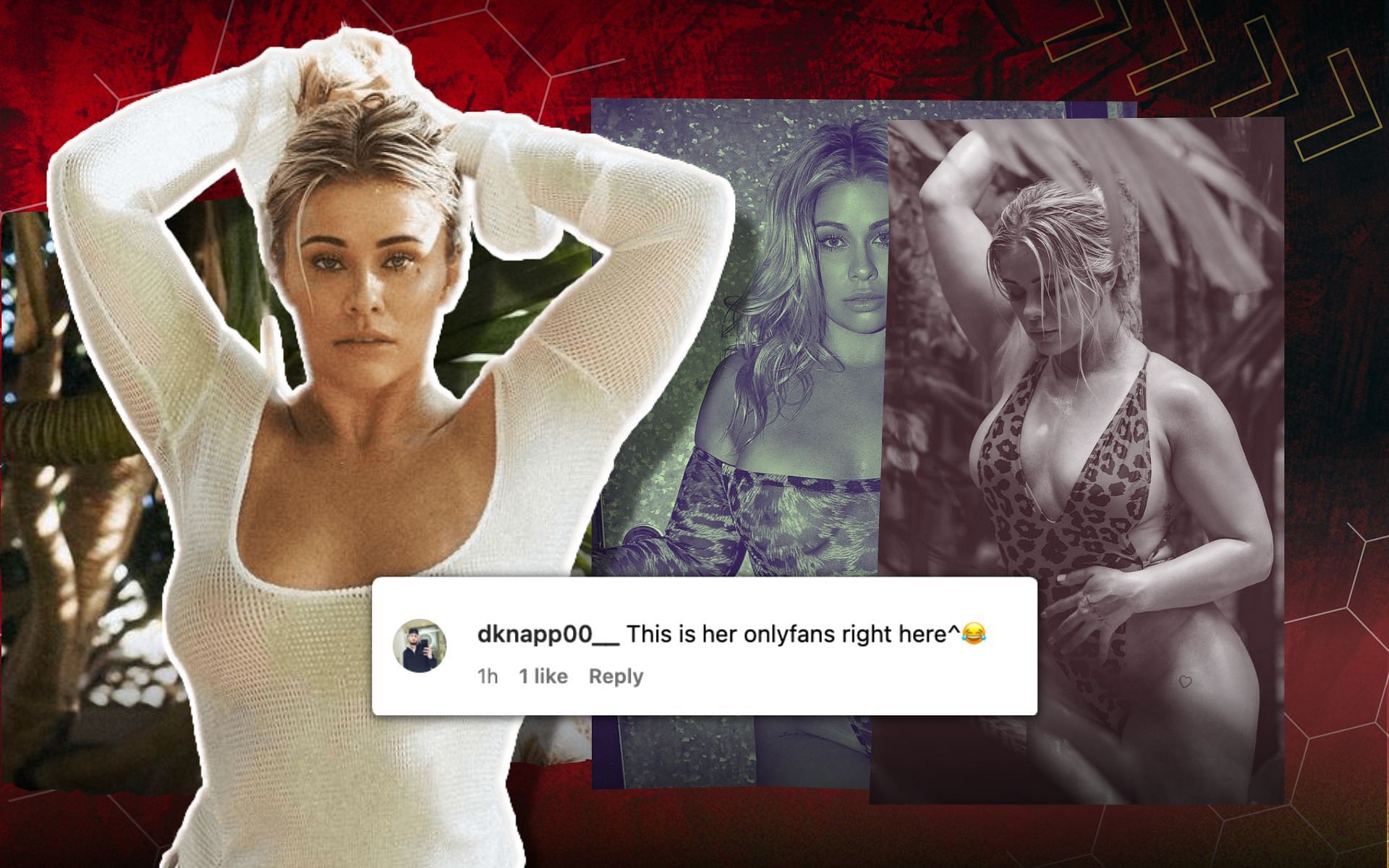 Paige VanZant teases fans with her free OF again. [Image credits: @paigevanzant on Instagram]